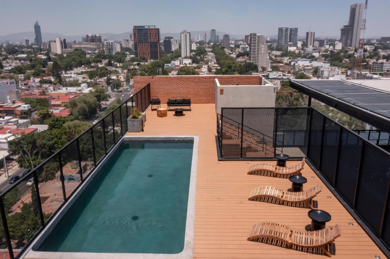 Tribeca Flat Witgdl Lejlighedshotel Guadalajara Eksteriør billede